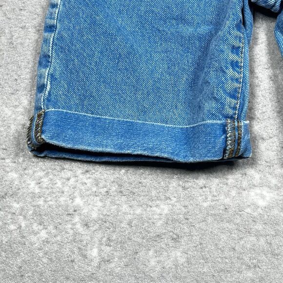 True Religion Little Boys Size 5 Denim Adjustable Waist Snap Button Shorts - Picture 5 of 13